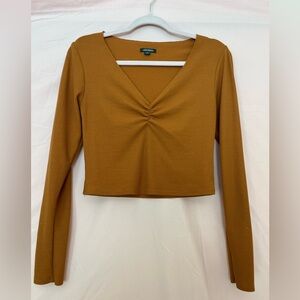 Burnt Orange Long Sleeve Shirt